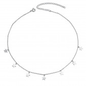Choker argint cu stele DiAmanti ALCH0028NRH-AS